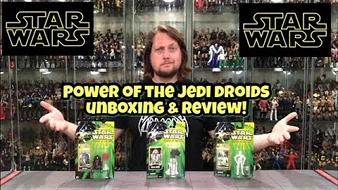 Star Wars Power of The Jedi Droids Unboxing & Review!