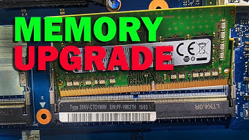 How To Upgrade Laptop RAM Memory - Lenovo Thinkpad E585