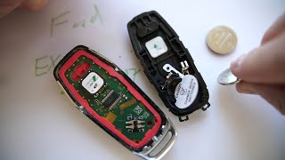 Ford Explorer Smart Key Fob Battery Replacement (2016 - 2017)
