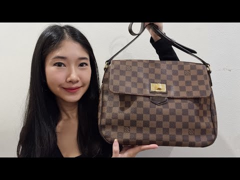 Louis Vuitton Damier Ebene Canvas Besace Rosebery Bag Louis Vuitton