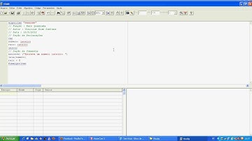 Raiz Quadrada no Visualg - Vinicius Dias