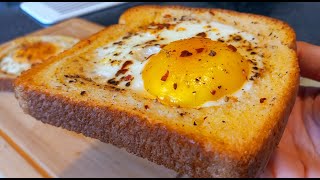 Air Fryer Egg Toast Recipe | How to make Egg Toast in the Air Fryer