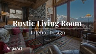 Rustic Living Room Design | Rustic Interior Design