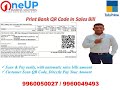 Print Bank QR Code In Sales Bill