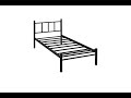Titan Metal Karyola Kurulum Animasyonu / Single Bed Assembly Guide (Animated)