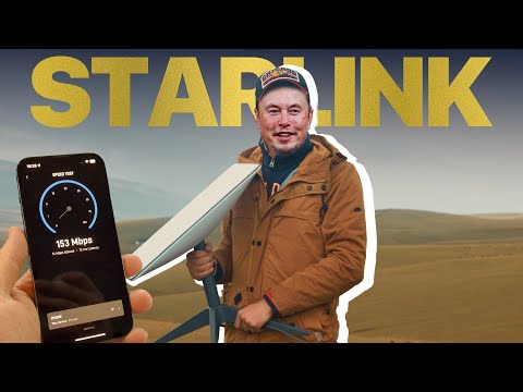 Видео: Протестировали STARLINK - интернет Илона Маска!