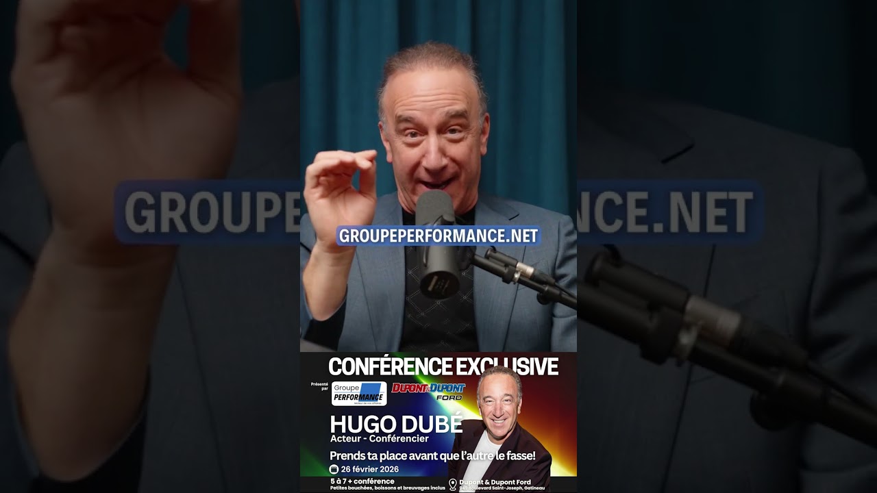 Conférence Hugo Dubé chez Dupont & dupont Ford à Gatineau par Groupe Performance