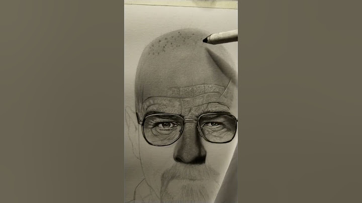 Walter white portrait from the breaking bad #art #artwork #portraitwork #realsticsketch