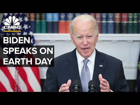 Prezident Biden diskutuje o svojom programe na riešenie klimatickej krízy na Deň Zeme – 22. 4. 2022