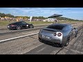 1000HP Nissan GT-R R35 vs 800HP BMW M5 F10 TTH TURBOLADER