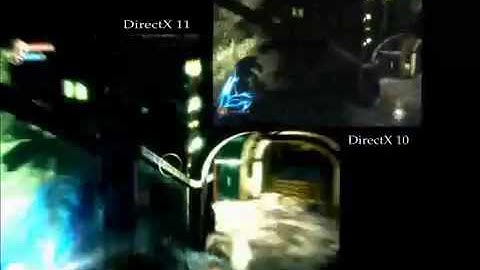 Bioshock DirectX 10 vs  DirectX 11
