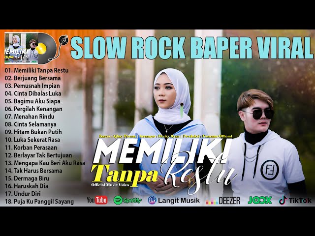 fauzana feat maulana wijaya - Memiliki Tanpa Restu - lagu Slow Rock terbaru 2023 Full Album class=