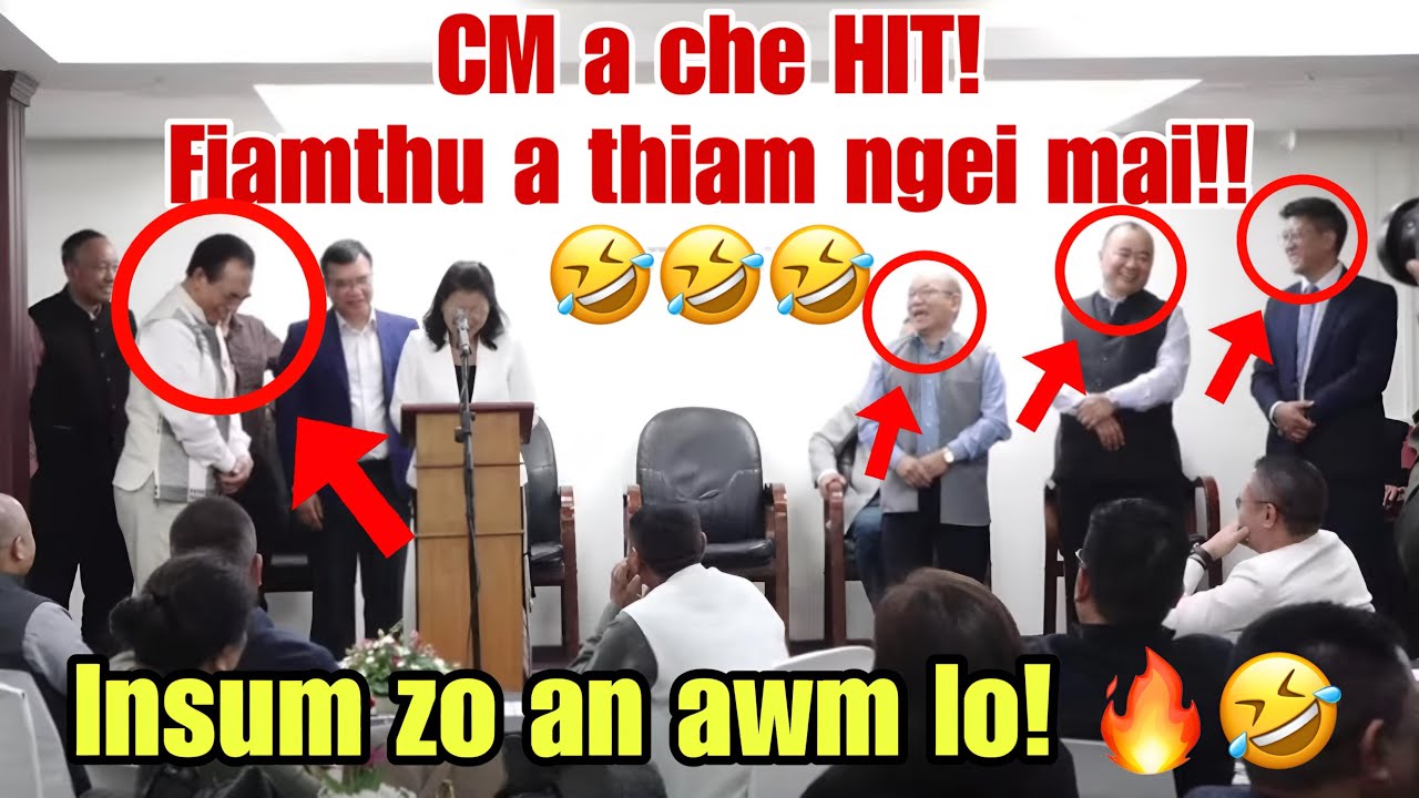 Mizoram MLA Zanriah Eihona ah Pu Lalduhoma a SAPATAL! 🔥🤣 (Reaction)