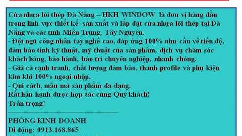 cửa nhựa lõi thép tại Phước Sơn Quảng Nam-Hotline: 0913.168.865