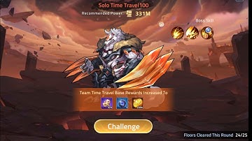 FLOOR 90 - 95!! Solotime Travel Apocalypse Dawn - Mobile Legend Adventure
