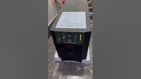 APC UPS Sua1500i | Line interactive sinewave UPS | Software & Hardware Reapir