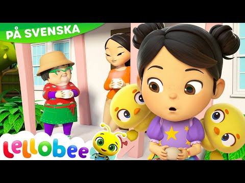 En sång på mors dag | Lellobee Svenska | Barnsånger | Inlärningsvideor för barn