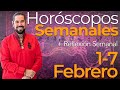 Los Horoscopos Semanales del 1 al 7 de Febrero