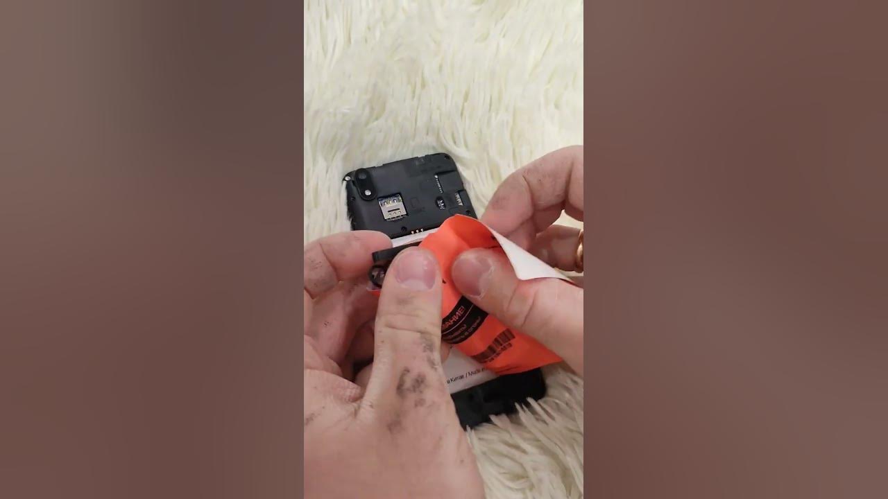 Телефон на батарейках #андройд #айфон #смартфон #mobile #iphone # ...