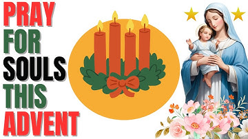 How to Prepare for Advent: Pray for Souls in Need | Catholic Prayer With Mary| ComeToKnowMary