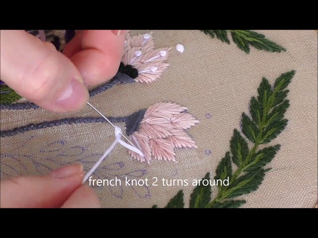 Pattern 2 embroidery for beginners.