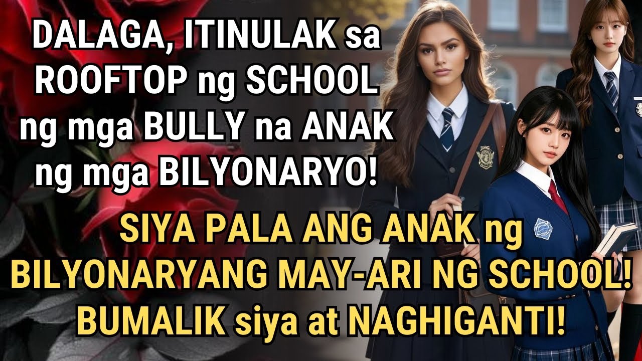 SKOLAR, ITINULAK mula sa ROOFTOP ng SCHOOL! BUMALIK bilang ANAK NG BILYONARYA AT NAGHIGANTI!
