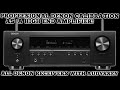 How to professional calibrate Denon Audyssey Receivers as a High End Amplifier! Audio comparison.