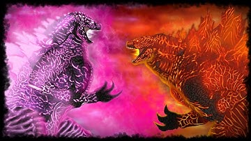 Thermo Godzilla VS Evolved Godzilla | Animation