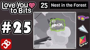Love You To Bits - Level 25 - Nest in the Forest - Gameplay Walkthrough Video