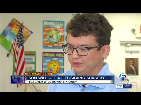 Duncan Middle School teacher donates his kidney to former student