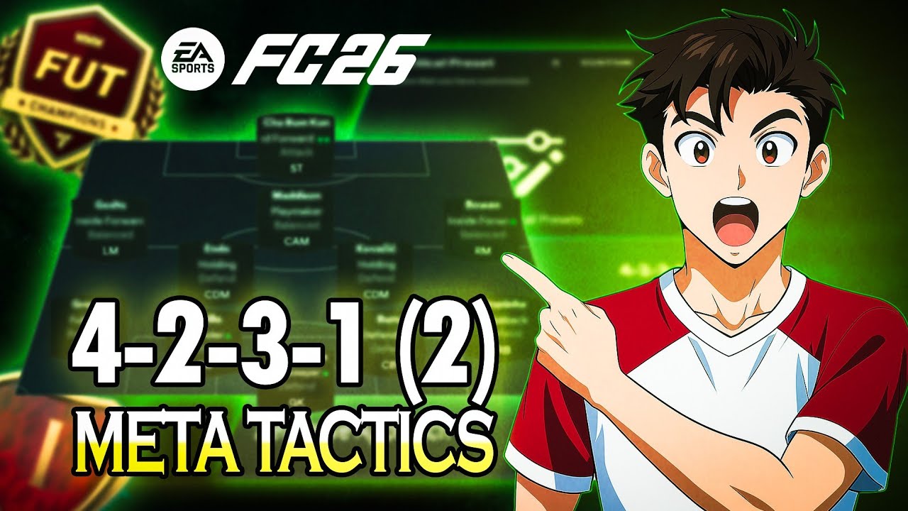 Meta Fc FC 26 Meta Tactics | Best 4-2-3-1 Wide Formation - YouTube