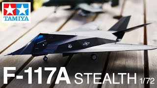 TAMIYA 1/72 LOCKHEED F-117A STEALTH Aircraft Model