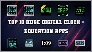 Top 10 Huge Digital Clock Android Apps screenshot 5