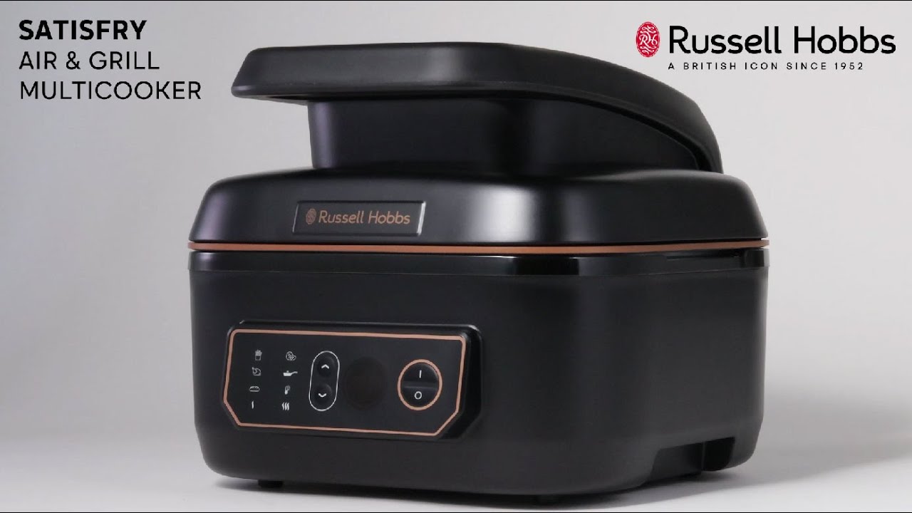 - YouTube - Russell Air Multicooker Hobbs Fryer Satisfry 26520-56 | Grill &