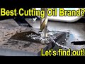 Does Cutting Oil for Drilling Metal Help? Let's find out!