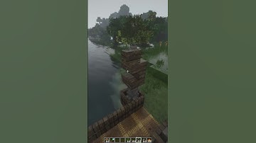 Minecraft Simple Bridge Tutorial 🏚️#shorts #minecraftbridge #minecraft #viralvideo  #minecraftshorts