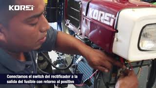 Motocultor KRMC1800 Encendido Eléctrico