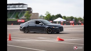 Street Machine Summer Nationals Audi S6 Land Yacht dominates Mustangs in Autocross!