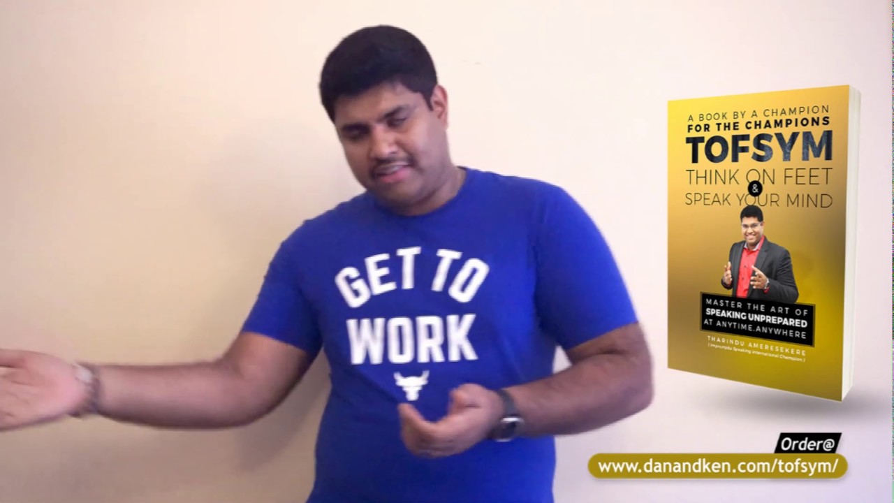 TOFSYM #101 - 3S Rule of Impromptu Speaking