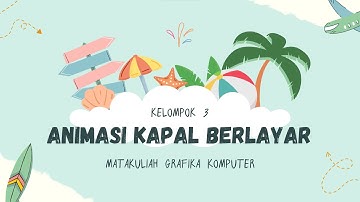 Animasi Kapal Berlayar menggunakan p5.js
