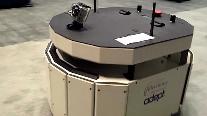 Mobile Robot Roams Show Floor