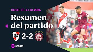 Thumbnail for RIVER y LANÚS empataron en el MONUMENTAL en un PARTIDAZO 🔥 | #River 2-2 #Lanus | Resumen