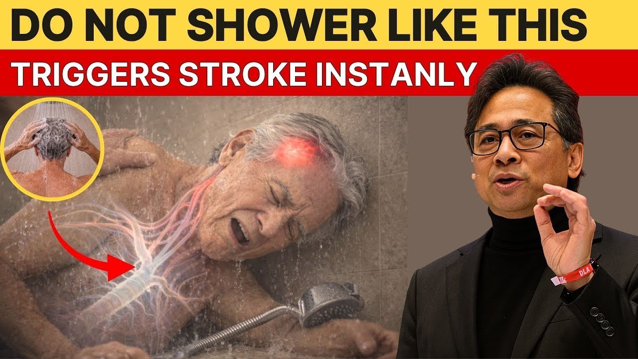 Seniors, NEVER Shower Like This — It Can Trigger a Stroke Instantly | Dr. William Li