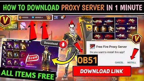 How To Download Proxy Server In Free Fire 💯😱🔥| Free Fire Proxy Server | Proxy Server Free Fire
