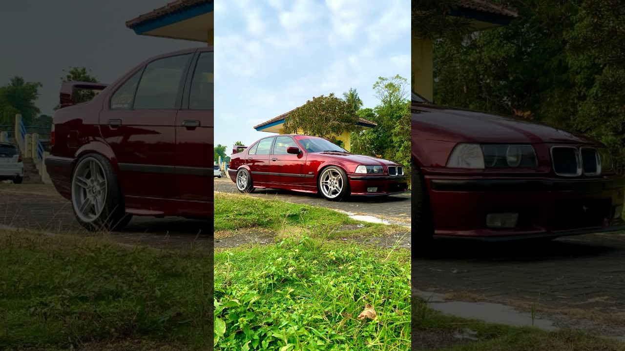 BMW E36 323i static with style 66