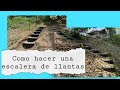 Cómo Hacer una Escalera con Llantas