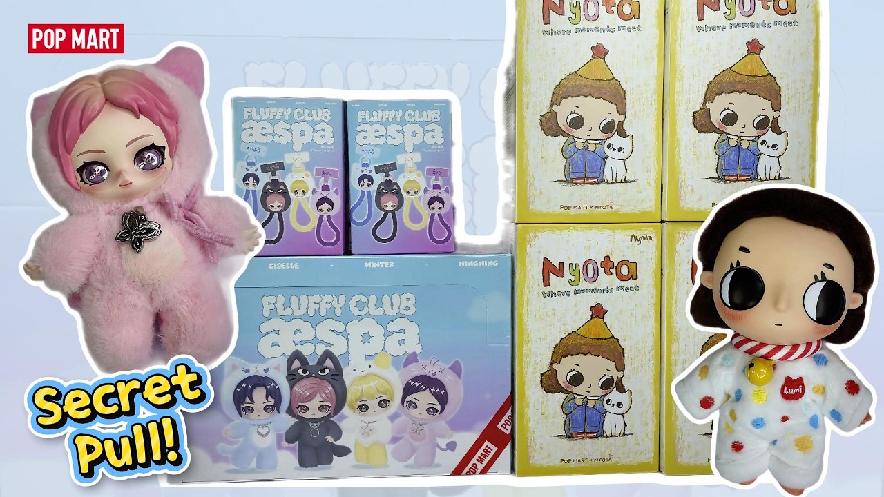 I PULLED THE SECRET?! 😱 Fluffy Club Aespa + Nyota Plush Where