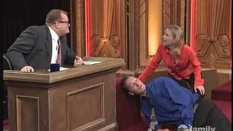 Ryan Stiles Breaks Glass with Head