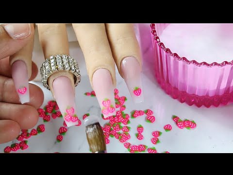 Detalle 44+ imagen uñas acrilicas con fresas