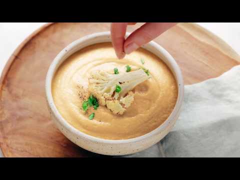 Roasted Cauliflower Soup